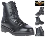 Harley Davidson Aldrin 5.5" Motorcycle Boot Womens 8.5 Black Leather New $172. Price: $68.79.