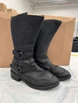 Chippewa 27862 Black Leather Odessa Rally Usa Motorcycle Biker Boots Mens 11 Pre-owned. Price: $59.99.