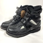 Icon Motorhead Stealth Boots Mens Size 9 Motorcycle Riding Street Racing Touring Pre-owned. Price: $49.95.