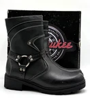 Milwaukee Road Captain MB233 Women's Motorcycle Boots Black Us Size 6 New. Price: $64.99.