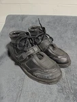 Icon Field Armor Chukka Motorcycle Boots Men's Size 11 Black Pre-owned. Price: $65.00.