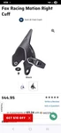 Fox Racing Instinct Mens Motocross Boots Replacement Left Cuff 9/10 8967 Z5 New. Price: $32.00.
