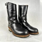 Red Wing Boots Engineer Leather 2268 PT91 Black Size 6D Vintage Great Pre-owned. Price: $378.13.