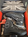 Rst Sabre Mens Ce Motorcycle Short Boots Black White 103053 Size 11 New. Price: $150.00.