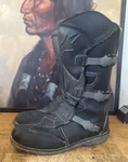 Alpinestars Scout Black Motorcycle Boots Size 10 Men 44.5 Dual Sport Touring Pre-owned. Price: $149.95.