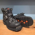 Harley-davidson Mens Brake Buckle Riding Boots Black Leather Side Zip D91684 8.5 Pre-owned. Price: $79.87.