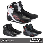 Alpinestars Faster 4 Motorcycle Shoes / Boots - Certified, Breathable New. Price: $185.19.