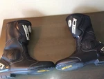 Sidi Mens Black Leather Rain Evo Motorcycle Racing Boots Size 10 Nice Shape! Pre-owned. Price: $100.00.