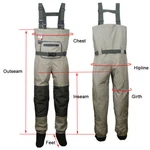 Fly Fishing Affordable Breathable Chest Waders New. Price: $77.89.