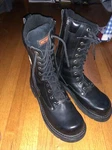 Harley Davidson Boots Sz 10.5 Leather Black --#95359 Pre-owned. Price: $95.00.