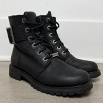 Harley Davidson Sylewood Motorcycle Boots Womens 6.5 Black Leather Pre-owned. Price: $50.00.