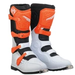 Moose Racing "qualifier" Boots Offroad Mx Motocross Orange/white Men's U.s. 12 New. Price: $129.95.