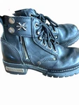 Xelement 2505 Righteous Women's Motorcycle Boots Sz 7 Leather Black Pre-owned. Price: $21.90.