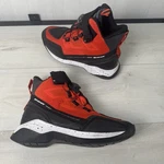 Shima Takeshi Motorcycle Shoe Boot Red Black Urban Street Men's 9.5 Pre-owned. Price: $64.08.