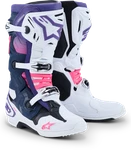 Alpinestars 2010020-2780-13 Tech Wht/violet/navy Blue/pink Fl Size New. Price: $699.95.