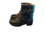 Milwaukee Ladies Womens Delusion Black Leather MVB237 Zip Motorcycle Boots Sz 8C Pre-owned. Price: $34.50.