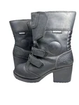 Genuine Harley Davidson D87300 Size 9 Women's Joella Blk Motorcycle Boots Pre-owned. Price: $100.00.