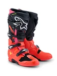 2025 Alpinestars Tech 7 Mx Boots - Black/red Fluo/pink Size 11 New. Price: $499.95.
