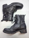 Harley-davidson Keeler D84330 Womens Black Leather Motorcycle Boots Size 11M Pre-owned. Price: $45.00.