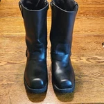 M-boss BOS-49001 Mens Black Leather Harness Motorcycle Boots Square Toe Size 14 Pre-owned. Price: $96.03.