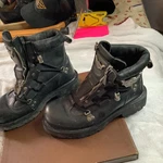 Rare Harley Davidson Mens Brake Light Black Motorcycle Boots D91680 Sz 7.5 Pre-owned. Price: $45.00.