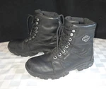Harley Davidson Motorcycles Elaine Waterproof Women 9.5 Black Leather Boots Pre-owned. Price: $59.97.