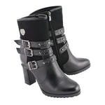 Milwaukee Leather MBL9433 Women's Black Triple Buckle Strap Fashion Riding Boots New. Price: $114.99.