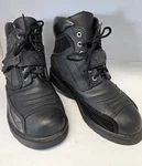 Joe Rocket Big Bang Black Ankle High Motorcycle Boots Us Mens Size 10 Pre-owned. Price: $49.99.
