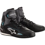 Alpinestars Stella FASTER-3 Women's Riding Shoes Black/grey/teal New. Price: $179.95.