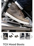 Tcx Brown Moto Boots Mood Gore Tex SZ.9 Us Mens No Box Insoles Pre-owned. Price: $39.00.