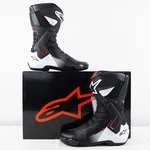 Alpinestars SMX-6 V3 Motorcycle Boots Black/white/red (2223025) Size Us 12 New. Price: $269.99.
