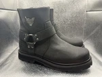 Harley-davidson Men's Rambert 7-INCH Black Leather Motorcycle Boots D93491 New. Price: $110.00.