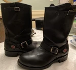 Harley Davidson Leather Boots Motorcycle Riding Steel Toe Black Mens Sz 10 Pre-owned. Price: $78.00.