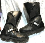 Men Joe Rocket Sonic Leather Motorcycle Boots Black Size 7 Pre-owned. Price: $16.00.