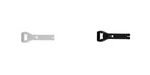 Gaerne SG-10 And 12 Boot Strap Sold Each Short Long Black White New. Price: $9.99.