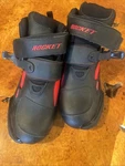 Joe Rocket Sector Boot Shoes Size 11 Black / Red Like New No Box Pre-owned. Price: $99.99.