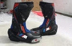 New Bmw Motorrad Motorcycle Leather Boots, Motogp Racing Biker Riding Men. Price: $129.99.
