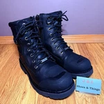 Harley-davidson Boots Women Size 11M Black Motorcycle Riding Side Zip D87005 Pre-owned. Price: $57.50.