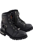 Milwaukee Leather Black 8 Lace-up Motorcycle Harness Boots *MBL9302 Size 5 New. Price: $95.99.