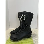 Alpinestars Smx-s Motorcycle Boots Men's Size 5 Black Cycling Bike Riding Pre-owned. Price: $74.99.