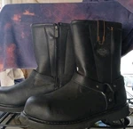 Harley-davidson D96047 Men's Landon 10-INCH Motorcycle Boots Black New. Price: $130.00.