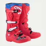 Alpinestars 2026 Tech 5 Motocross Boots Bright Red Dark Blue Mx Atv New. Price: $391.74.