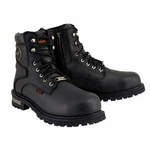 Milwaukee Leather MBM9097WPST Men's Black Wide-width 6-INCH Logger Steel Toe New. Price: $194.99.