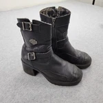 Harley-davidson Boots Womens 6 Black 85303 Leather Pre-owned. Price: $54.88.