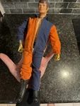 1964 Vintage Hasbro Gi Joe Mike Power Atomic Man Bionic Eye Arm Leg Suit & Boots Used. Price: $55.00.