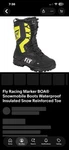 Fly Racing Marker Boa Snowmobile Boots Waterproof Insulated Reinforced Toe New. Price: $120.00.