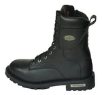 Unik Just For Bikers Men's Premium Black Leather Classic Motorcycle Boots, New. Price: $109.95.