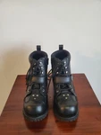 Men's Black Motorcycle Boots M-boss BOS49003 7INCH Road Captain Size 9.5 New. Price: $115.00.