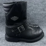 Harley Davidson 8.25" Booker Side-zip Engineer Motorcycle Boot D95194 Men 9M Pre-owned. Price: $64.95.