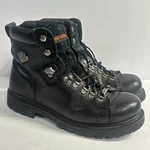 Harley-davidson Mens Dipstick Black Leather 91610 Motorcycle Biker Boots Size Pre-owned. Price: $56.95.